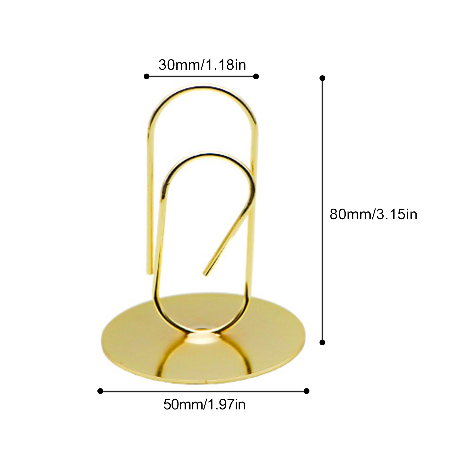 Porta Tarjetas de Mesa con Dis - Table Number Gold reseña y precio