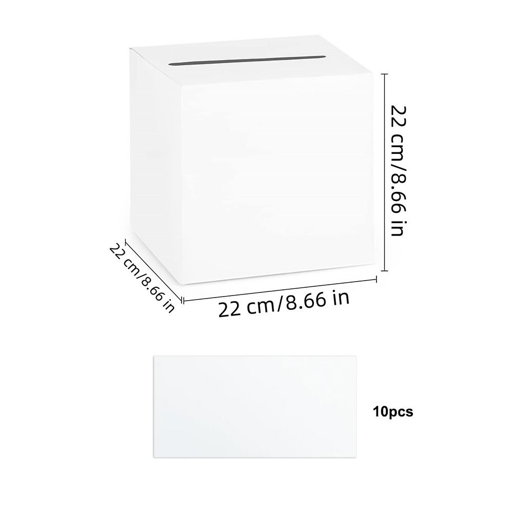Caja de Regalo Creativa Blanca - Wedding Card Box reseña y precio