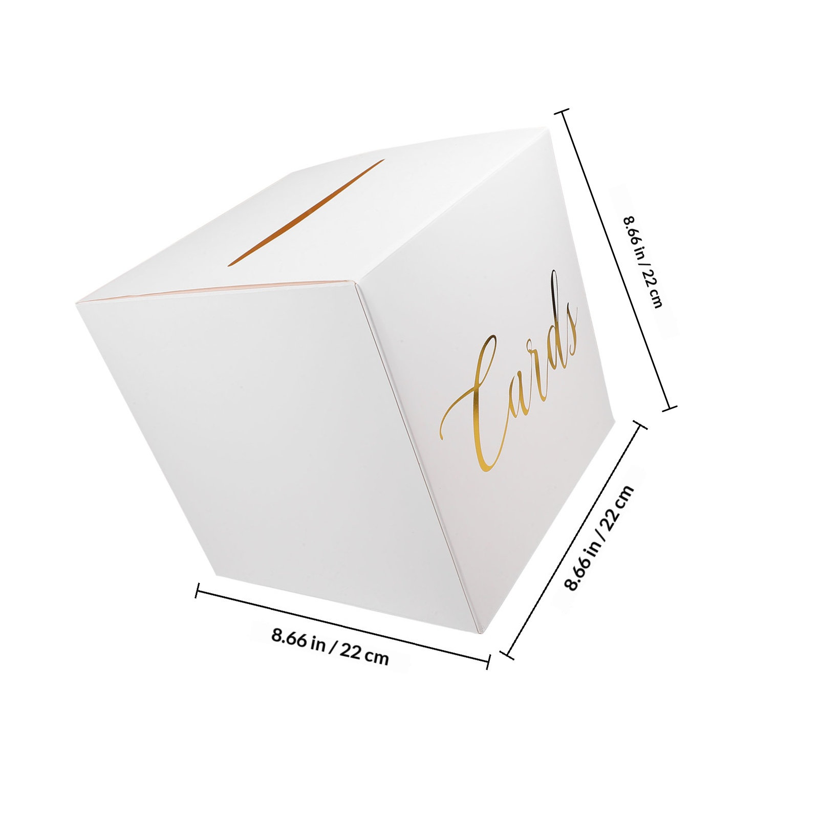 1 juego de cajas de cartón par - Wedding Card Box reseña y precio