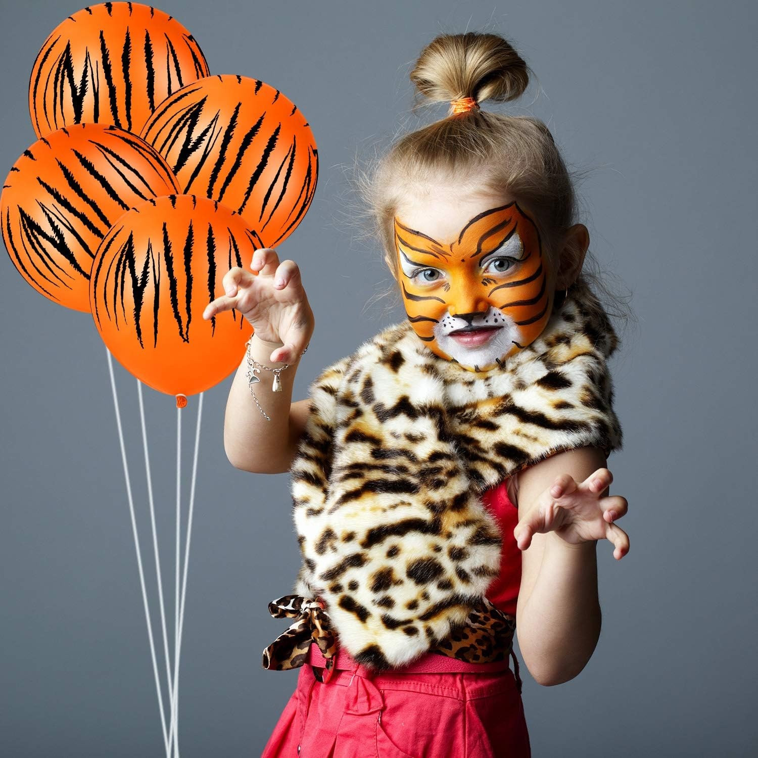 Globos con estampado de tigre  - Wedding Zoo reseña y precio